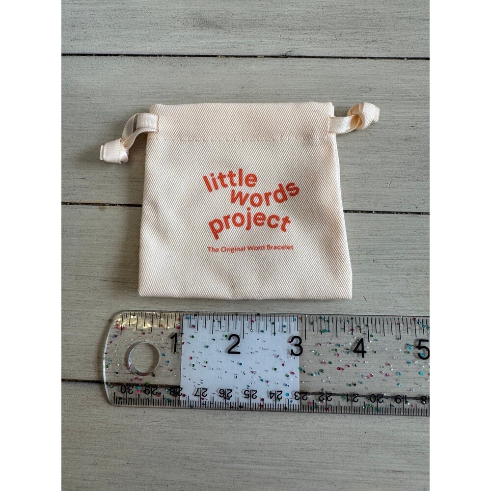 Little words cloth pouch